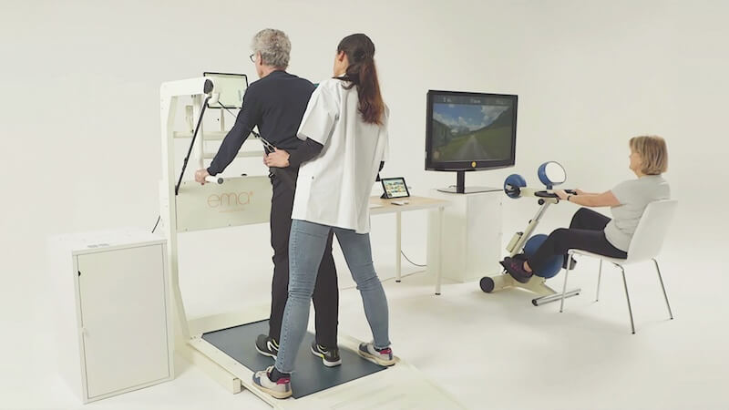 Gait and balance rehabilitation treadmills